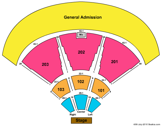 Oklahoma City Zoo Amphitheatre Seating Chart